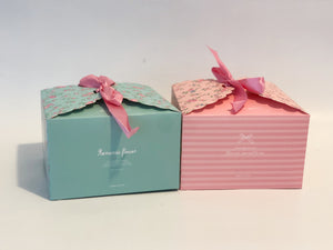 Decorated Box with Ribbon