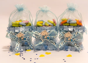 Blue Baby Baskets