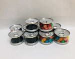 Load image into Gallery viewer, Unique Canning Look Alike Boxes, Transparent Round Plastic Tin Boxes
