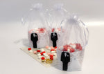 Load image into Gallery viewer, Wedding Favors White Bride And Groom Bags
