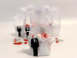 Load image into Gallery viewer, Wedding Favors White Bride And Groom Bags
