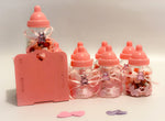 Load image into Gallery viewer, Pink Baby Bottles
