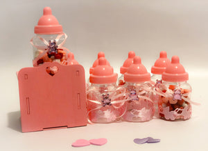Pink Baby Bottles