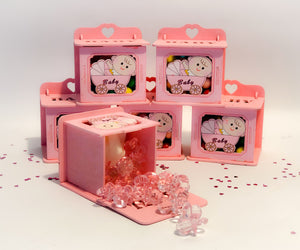 Pink Wooden Boxes