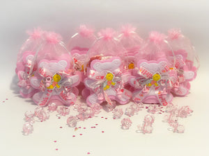 Pink Teddy Bear Baskets