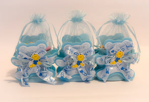 Blue Teddy Bear Baskets