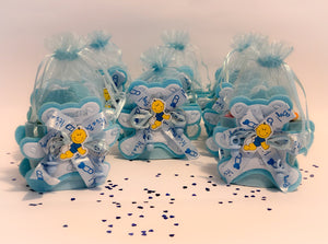 Blue Teddy Bear Baskets