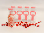 Load image into Gallery viewer, Pink Bottles with an Opener
