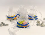 Load image into Gallery viewer, Set of White Tallit Organza Bags for Bar Mitzvah
