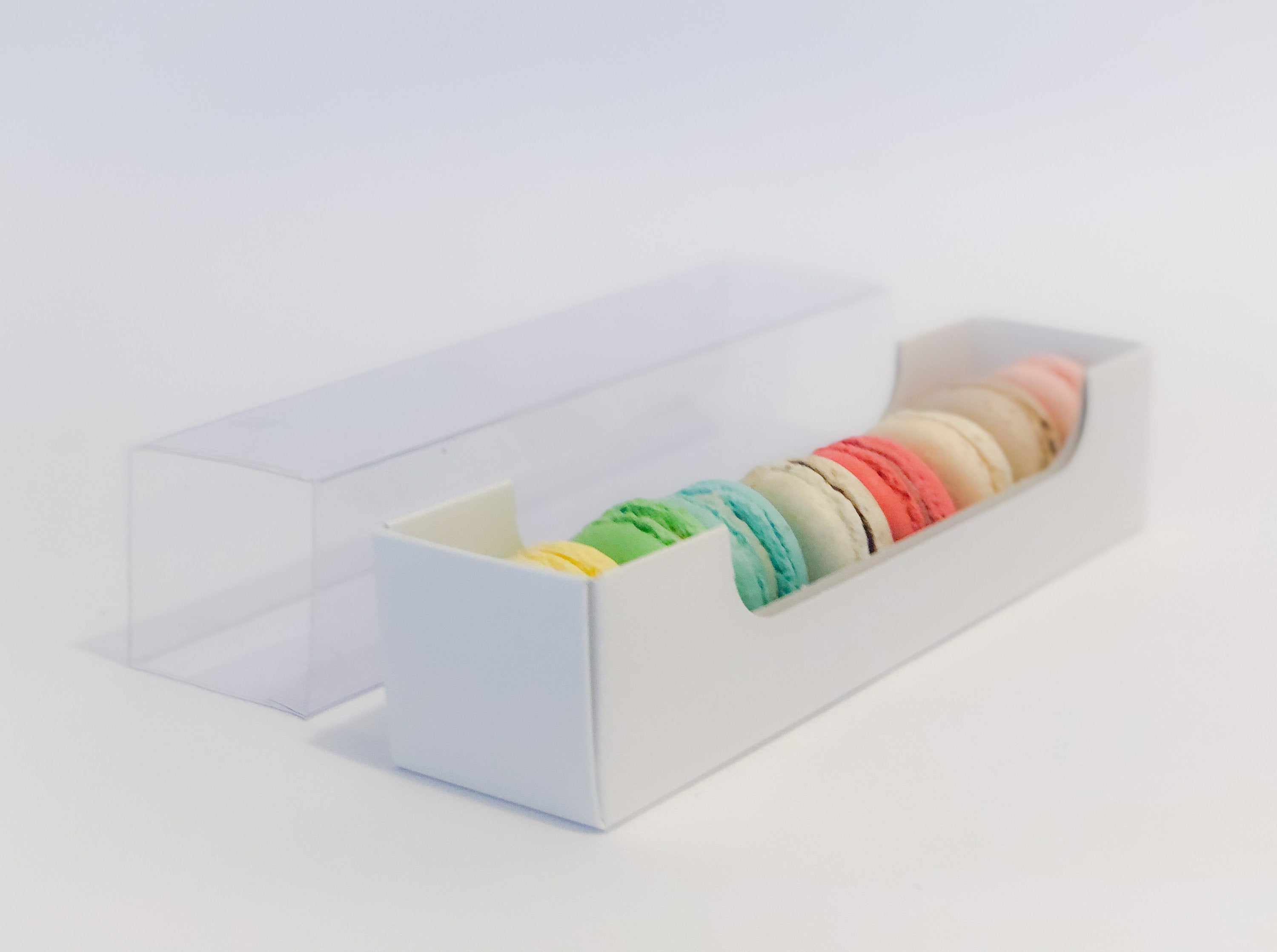 Clear Plastic Macaron Box