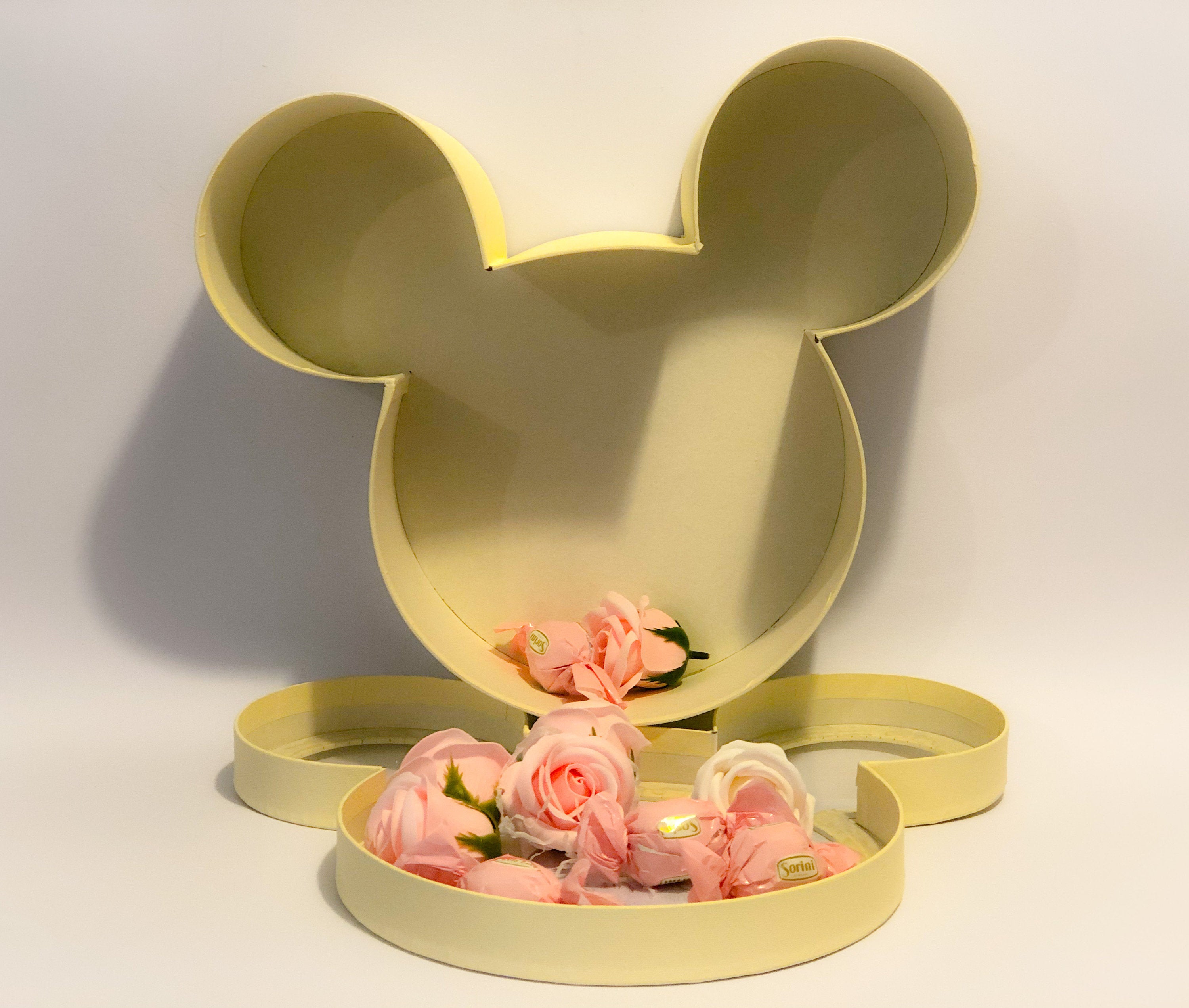 Mickey Mouse Box With a Clear Lid