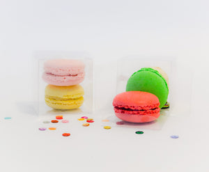 Clear Plastic Small Macaron Boxes