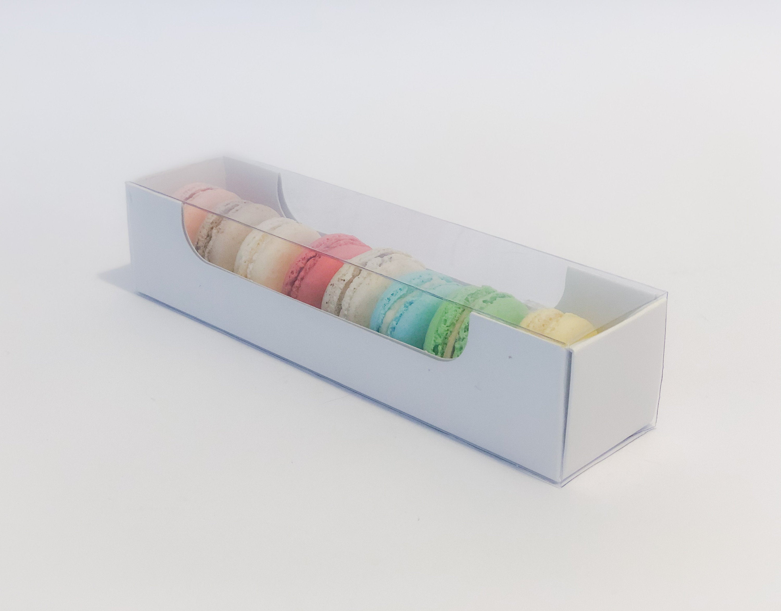 Clear Plastic Macaron Box